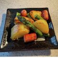 noriwara's cooksnap of when they made 新じゃが・ベーコン・アスパラのバター炒め.