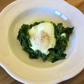 クックYS50's cooksnap of when they made 簡単！ほうれん草エッグ(目玉焼き).