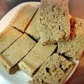 aaikoo's cooksnap of when they made プロテイン入りおから蒸しパン.