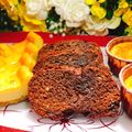✽チョコⅠＨ✽'s cooksnap of when they made Wチョコが旨っ濃厚チョコ抹茶入りパウンド.