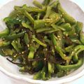 Sai2014's cooksnap of when they made レンジで2分♪ピーマンの塩昆布ナムル.