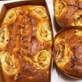 ぽんすけ37's cooksnap of when they made チョコチップバナナパウンドケーキ！.