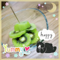 海理ママ's cooksnap of when they made 新鮮キウイ輪切り.