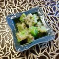 Nappuu's cooksnap of when they made ブロッコリー茎の梅パルメザン和え.