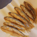 チコリママ's cooksnap of when they made 頭から尾まで丸ごと食べる♡稚鮎のから揚げ.