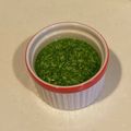 LeaKitchen's cooksnap of when they made パセリソース～ジェノバソース風～.