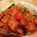 ジュリア123's cooksnap of when they made m唐揚げとトマトのポン酢和え.