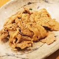 かなりんココりん's cooksnap of when they made 【時短5分】豚こまの甘酢ごま焼き♪.