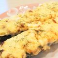 イエローバード's cooksnap of when they made 味噌タルタル☆ズッキーニボート.