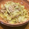 etsuコッコ's cooksnap of when they made キャベツと豚肉のごま和えサラダ.