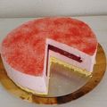 とむちっち's cooksnap of when they made いちごミルクチーズムースケーキ.
