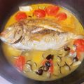 ちょこだいふく's cooksnap of when they made 自宅で本格！チダイのアクアパッツァ.