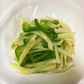 ♡まーちゃん♬'s cooksnap of when they made じゃがいもとピーマンの中華風和え物.