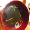 ♪choko♪'s cooksnap of when they made 簡単あったまる！もずくスープ♪.