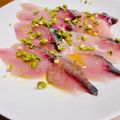 みゃほりん's cooksnap of when they made 簡単5分＊銀座名店鯛の実山椒カルパッチョ.