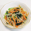もぐ・ω・くま's cooksnap of when they made ほうれん草ともやしのナムル.