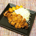なつき☆ミ's cooksnap of when they made わが家の*とんかつ*の作り方.