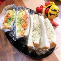 速めのパブロ's cooksnap of when they made ツナマヨアボカドのサンドイッチ.