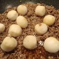 CBRsaiko's cooksnap of when they made 簡単！冷凍里芋と挽き肉の煮物.
