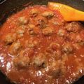 Yokchina's cooksnap of when they made スペイン風！肉団子のトマト煮込.