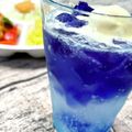 おじさんず◇キッチン's cooksnap of when they made バタフライピーで＊初夏のゼリードリンク.
