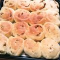moco00moco's cooksnap of when they made 手捏ねで簡単*クイニーアマン風味のパン*.