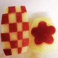 かわいい猫組's cooksnap of when they made お弁当に重宝！変色しないりんごの飾り切り.