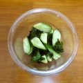 みめい's cooksnap of when they made わかめとキュウリのピリ辛酢の物.