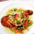 よよっち♪'s cooksnap of when they made レンジだけでフライを南蛮漬けにリメイク.
