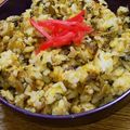 プルンバゴ's cooksnap of when they made じゃこ入り♪高菜チャーハン.