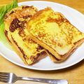 乙川日奈's cooksnap of when they made フランス発祥の軽食『クロックムッシュ』.