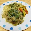 ひとはるまま's cooksnap of when they made 材料３つで簡単♪蓮根おろしハンバーグ.
