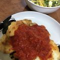 tecalin's cooksnap of when they made 白身魚のムニエル♪トマトソースをかけて☆.
