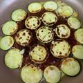 ザッキーくん's cooksnap of when they made ズッキーニ のパリパリチーズ焼き.