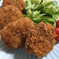 やすおパンチ's cooksnap of when they made キャベツでかさまし超時短メンチカツ！.