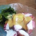 クックOQ9BY1☆'s cooksnap of when they made たことわかめのからし酢味噌.
