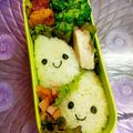 たにたーに's cooksnap of when they made キャラ弁＊キラリンしずくちゃん.
