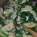 クックAKZUWU☆'s cooksnap of when they made 薄揚げとニラと卵の炒め物.