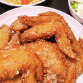 ✳KKkitchen's cooksnap of when they made 居酒屋風 手羽先の甘辛唐揚げ.