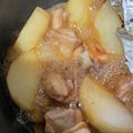 yuxtu's cooksnap of when they made 鶏手羽、卵、大根のさっぱり煮.