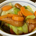 半熟王子's cooksnap of when they made レタスの外葉のオイスターソース炒め.