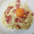 m818s's cooksnap of when they made 牛乳で簡単カルボナーラ☆簡単ランチ☆.