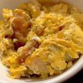 MULA's cooksnap of when they made ☆リメイク☆ぶりの照り焼きで親子丼！？.