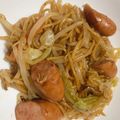 KUUUUUUMIN's cooksnap of when they made 旦那の好物w焼き色付き❢シンプル焼きそば.