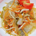 ちかﾁｬﾝ☆'s cooksnap of when they made ノルウェー塩さば(冷凍)de南蛮漬け.