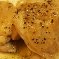 しましま＊ここあ's cooksnap of when they made 皮がパリパリ☆鶏もも肉のハーブレモン焼き.