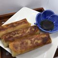 まこさんど's cooksnap of when they made 春巻き チヂミ 餃子 万能タレ.