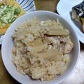 和☆2049's cooksnap of when they made お弁当に☆本格美味しい鶏入りタケノコご飯.