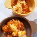 クック甘党。's cooksnap of when they made マッシュポテトのミートソースグラタン.