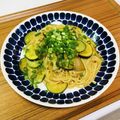 Asato★'s cooksnap of when they made ズッキーニの和風パスタ.